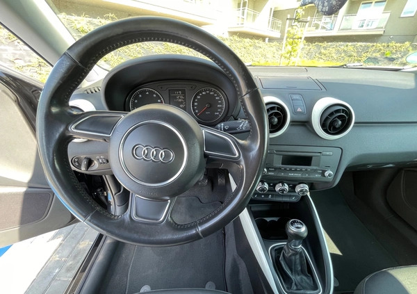 Audi A1 cena 30000 przebieg: 117500, rok produkcji 2012 z Elbląg małe 37